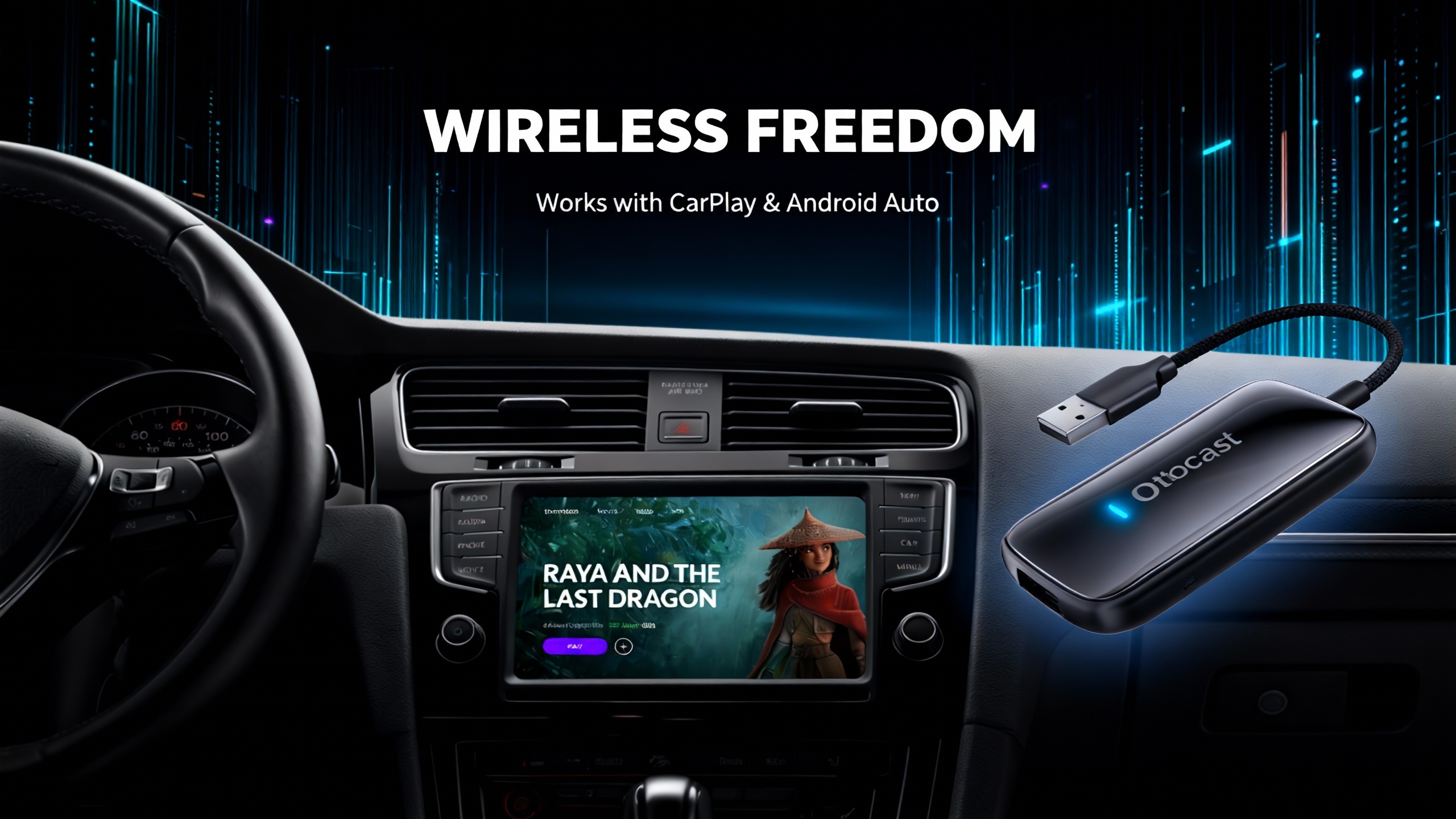 Amazon.com: OTTOCAST Play2Video Ultra – Wireless CarPlay & Android