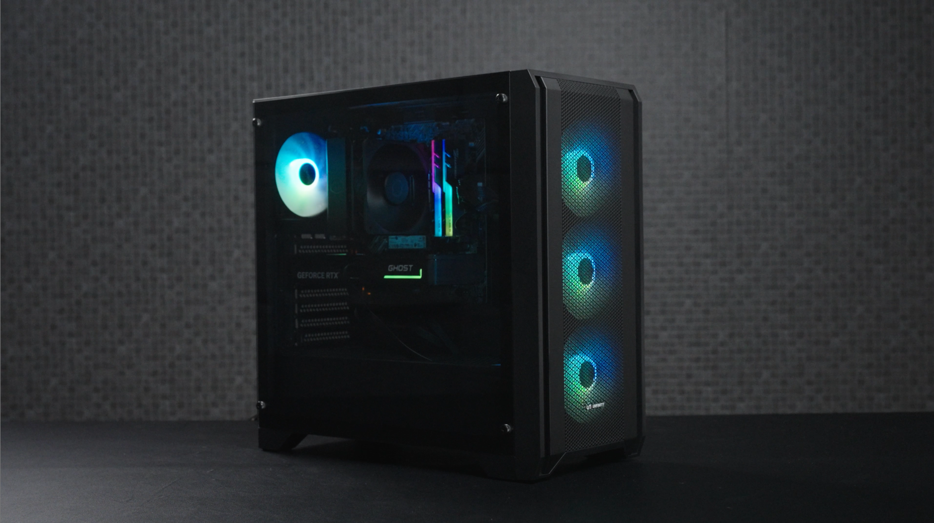 パソコンモニターセット Ryzen7 5700x GTX1070 NEXTGEAR JG 