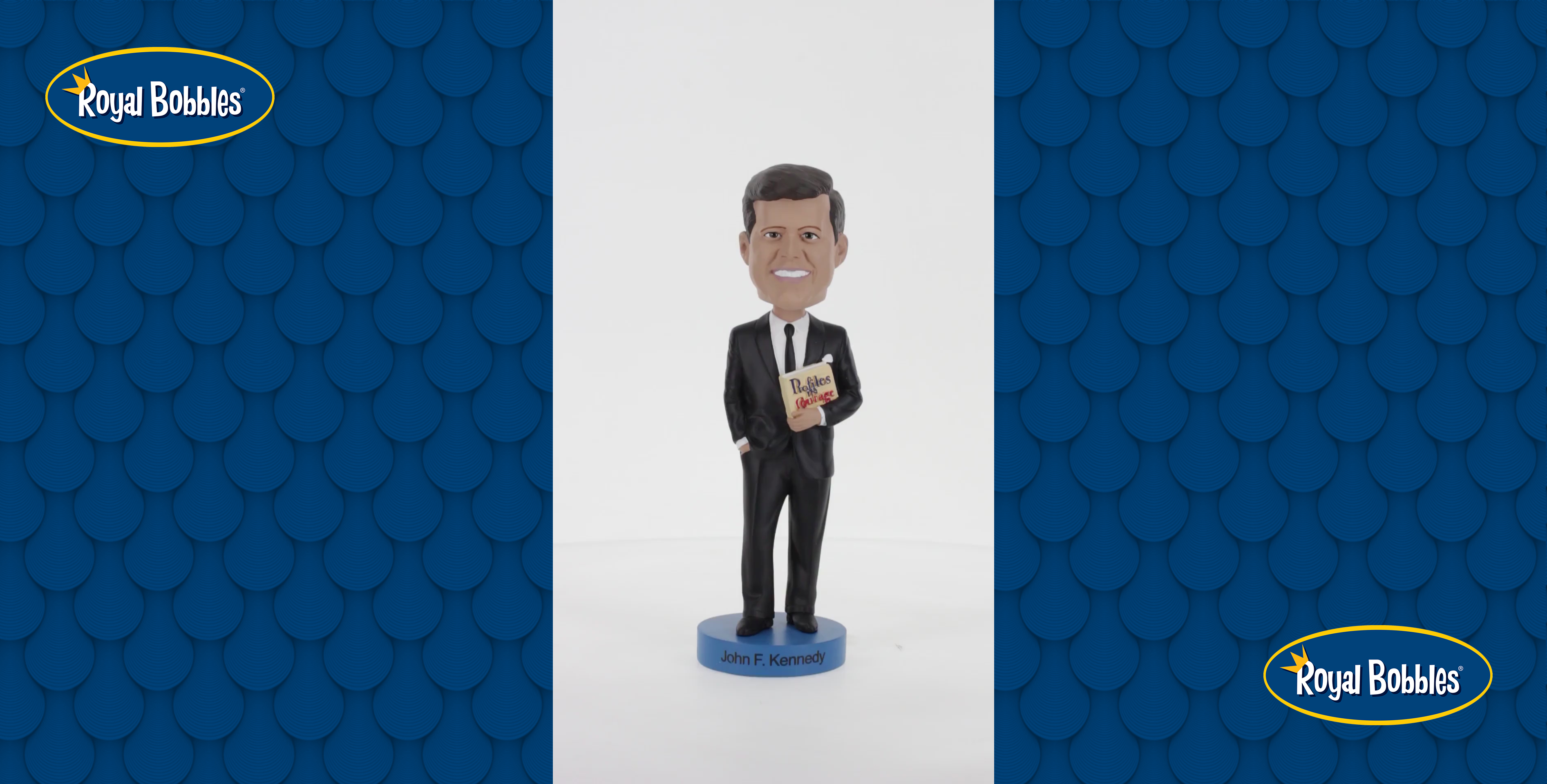 Amazon.com: Royal Bobbles John F. Kennedy Bobblehead, Premium