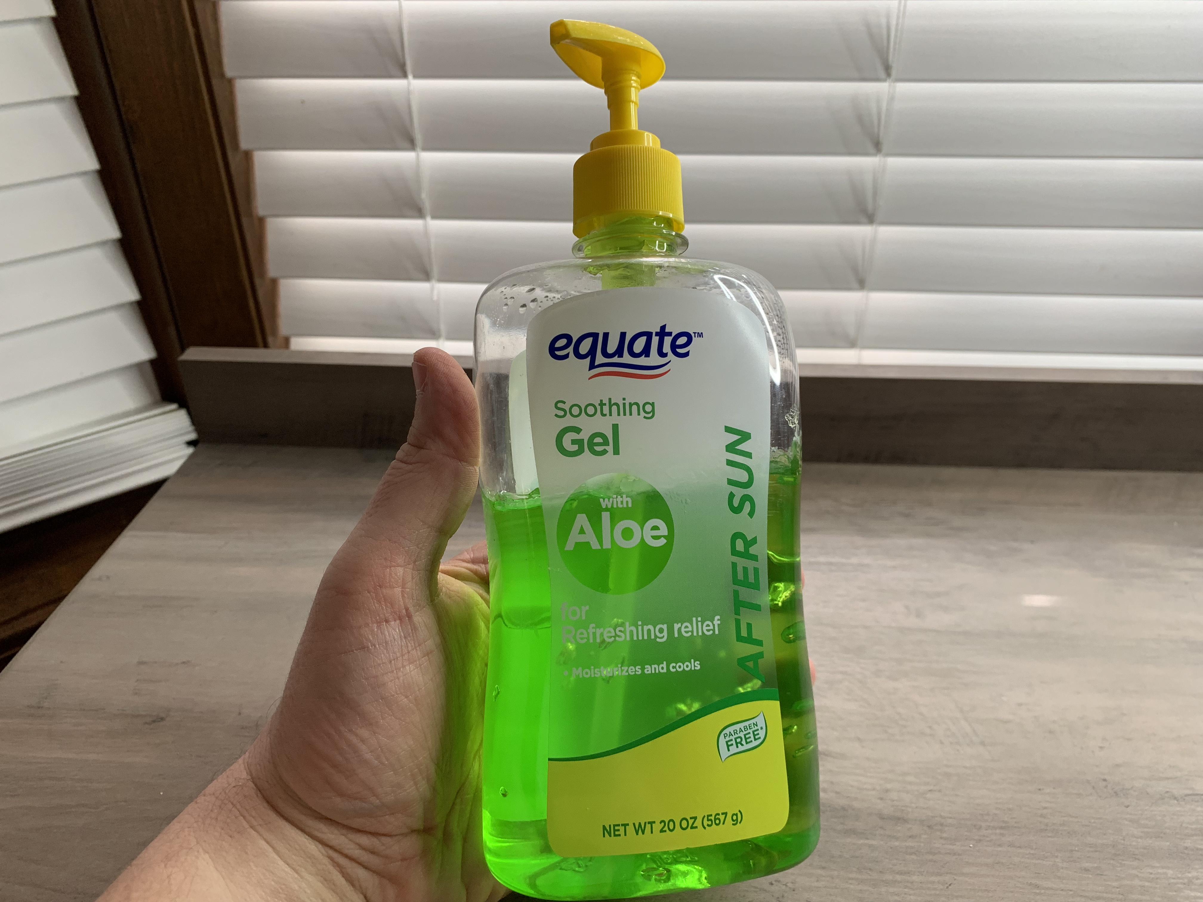 Watch Equate after sun soothing gel with aloe on Amazon Live