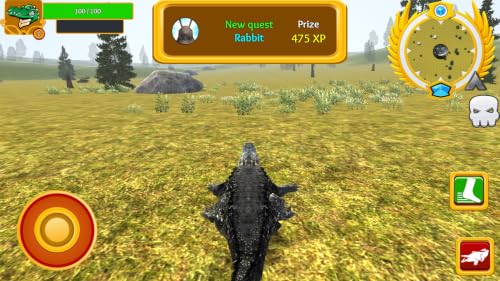 Hungry Crocodile Wild Attack Animal Hunt Simulator Game – vue 5