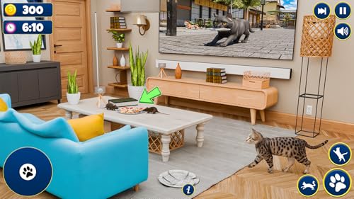 Meu simulador de gatinhos virtuais: gatinhos travessos e fofos, simulador de vida de bichinho 2025