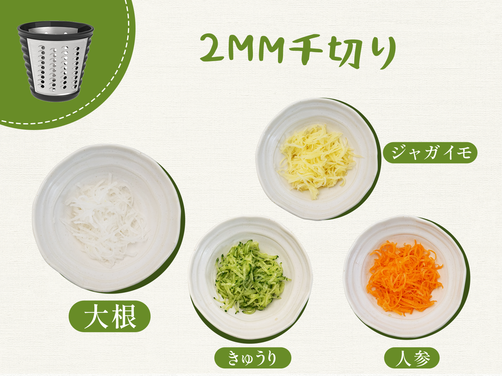 Amazon | Savorix 電動野菜スライサー 5種替刃 ステンレス製 家庭用 多