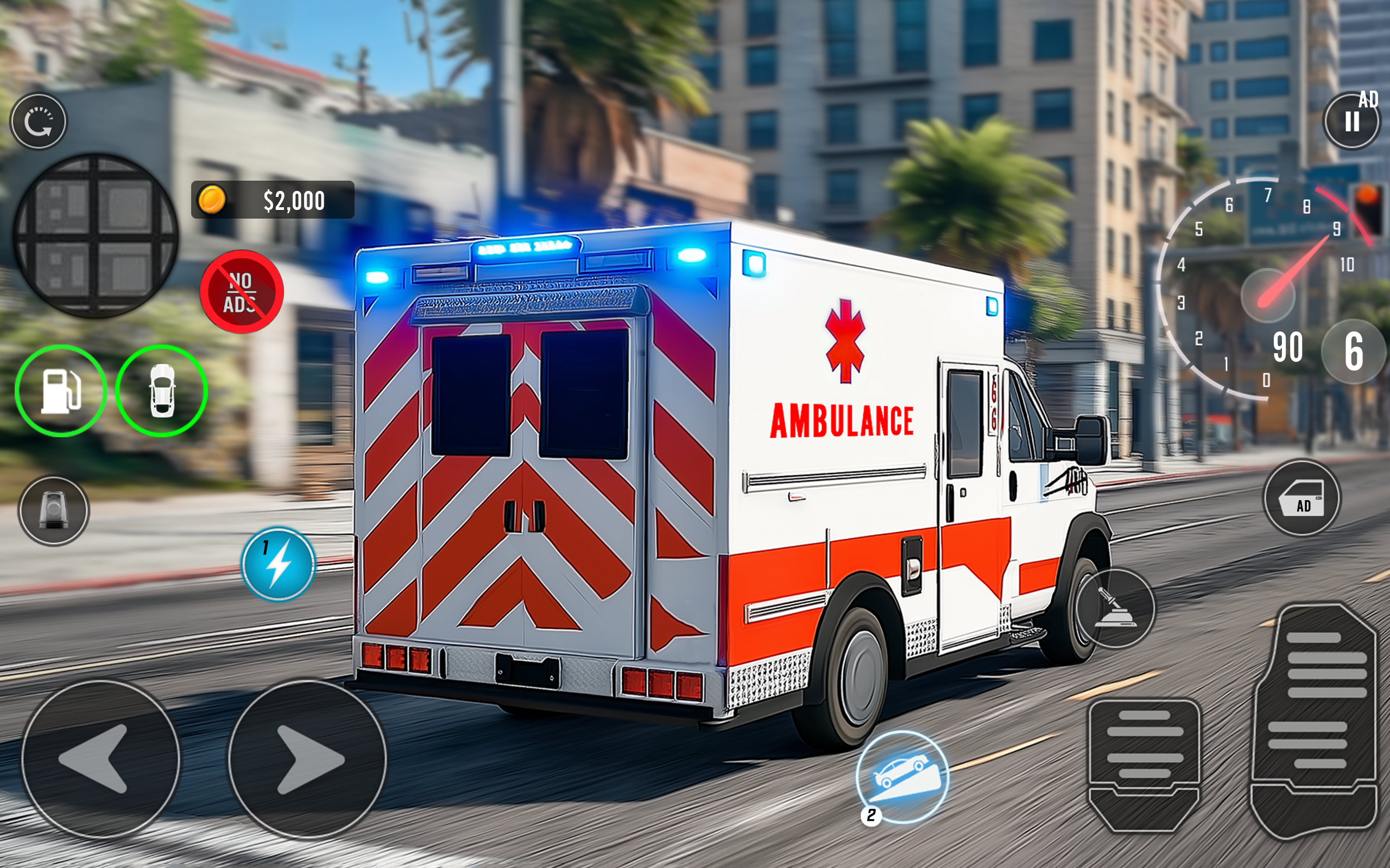 Ambulance Rescue Rush Simulator: Emergency Driving & Rescue Missions ...