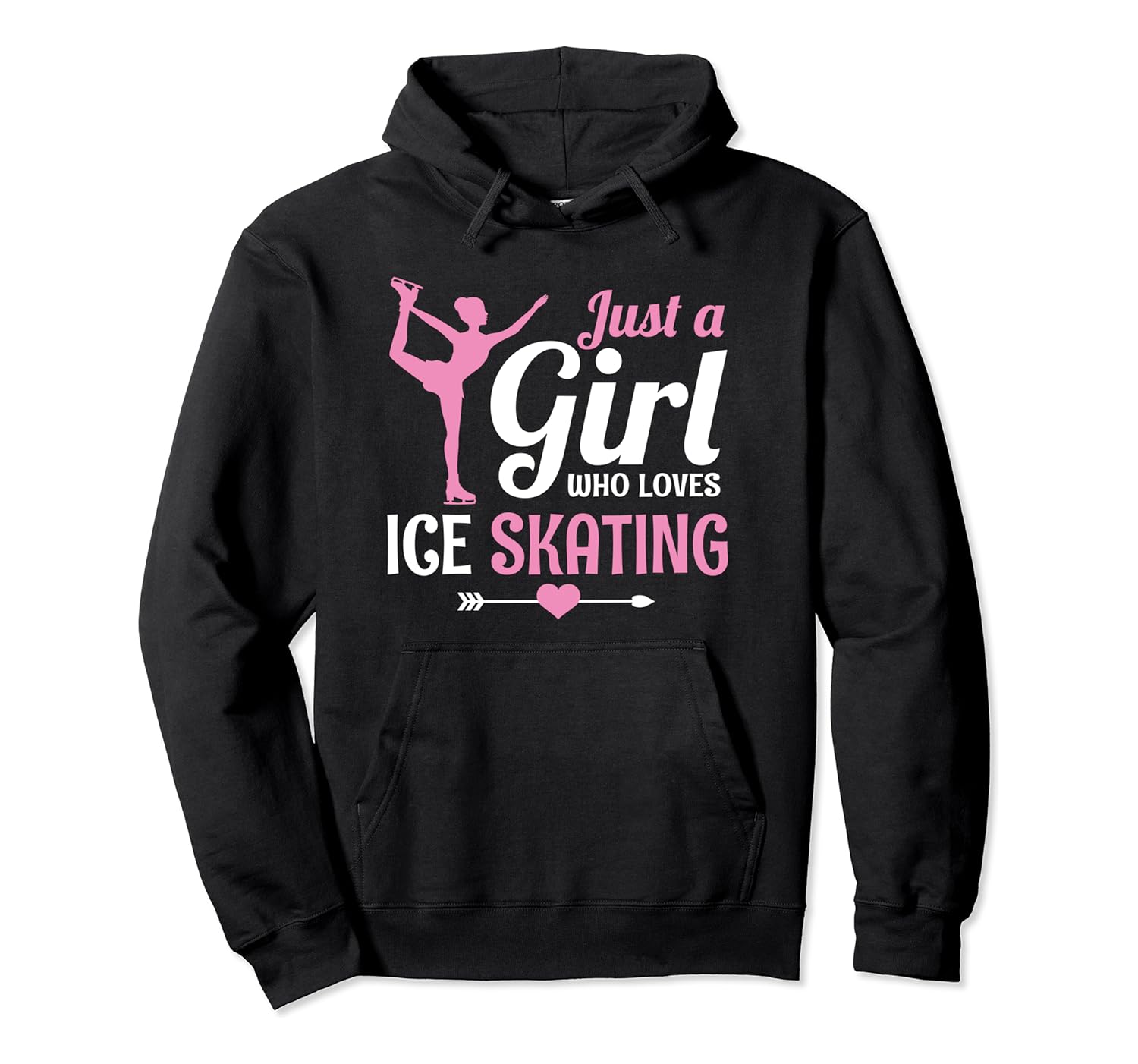 just a girl who loves ice skating figure skate skater gift shirts