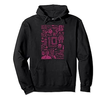 symbolic pink hoodie