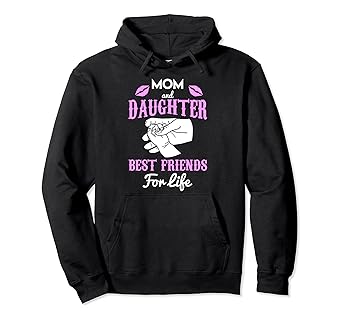 mom and daughter matching sweatshirts
