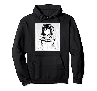 anime waifu hoodie