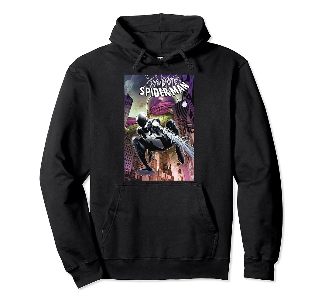 symbiote spider man hoodie