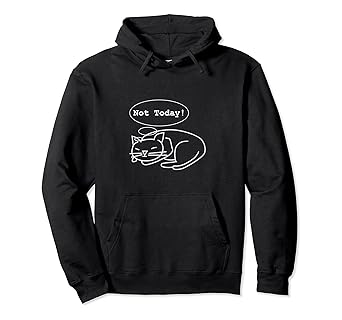 sleeping cat hoodie