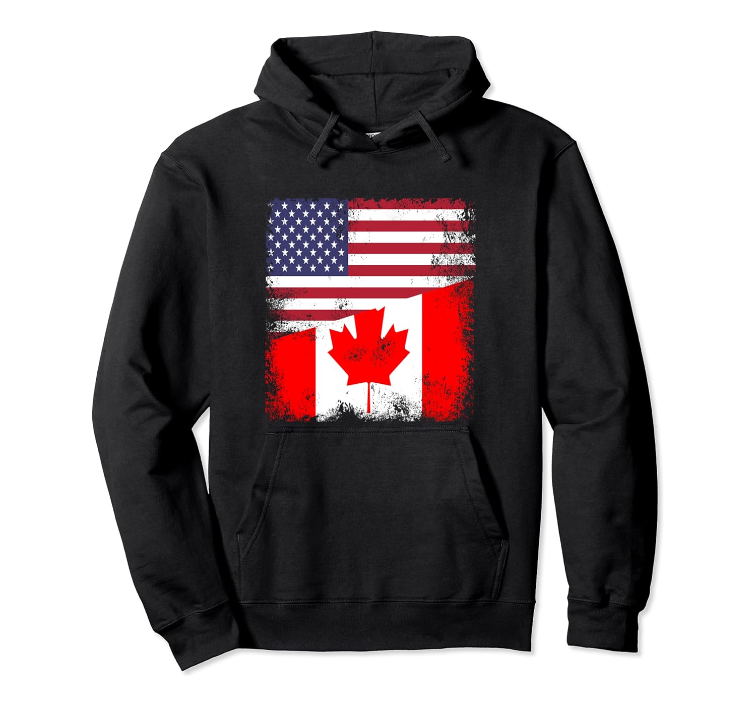 canadian flag hoodie