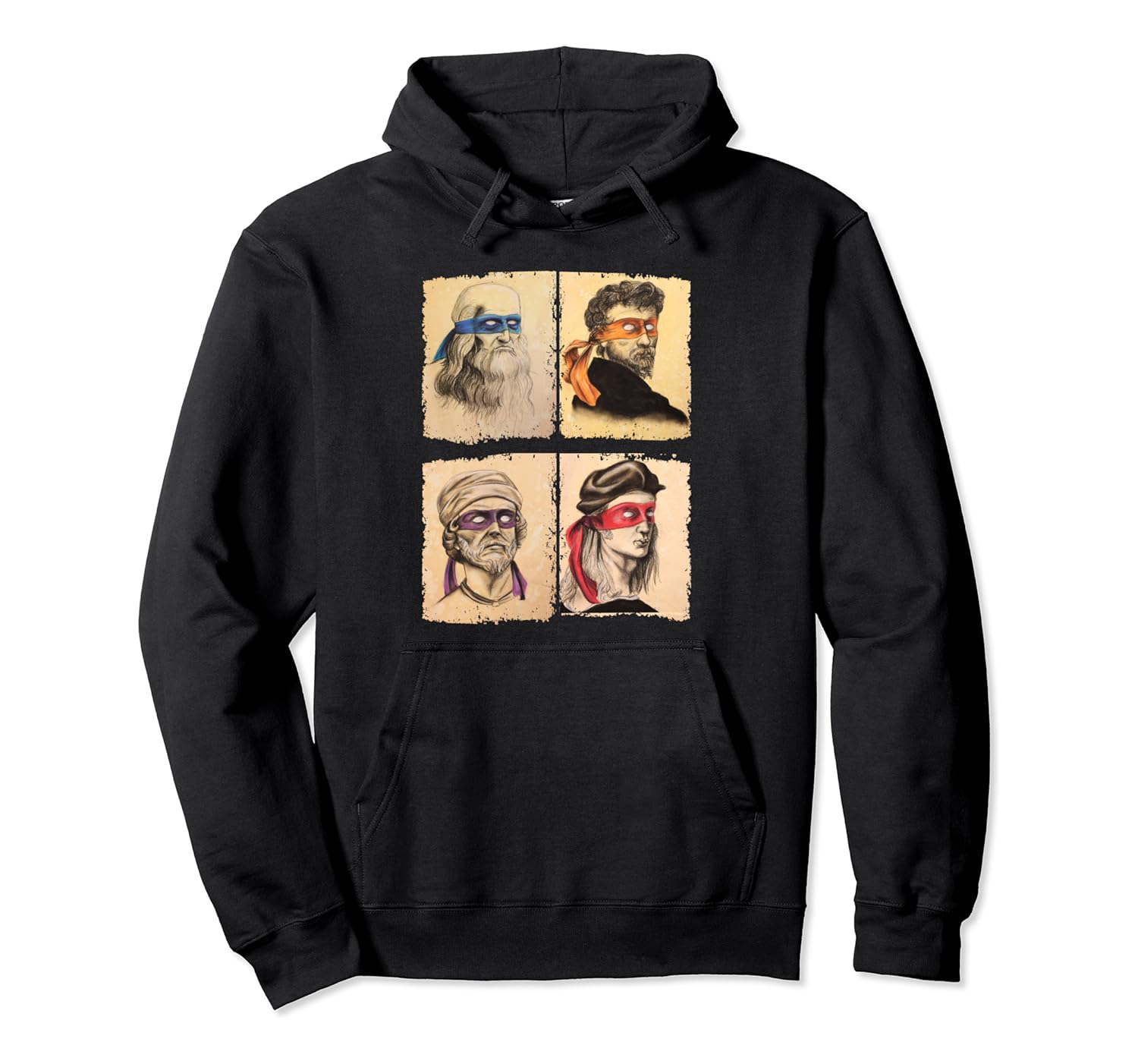 Funny Italian Artists Long Sleeve Hoodie Shirt for Art Lover