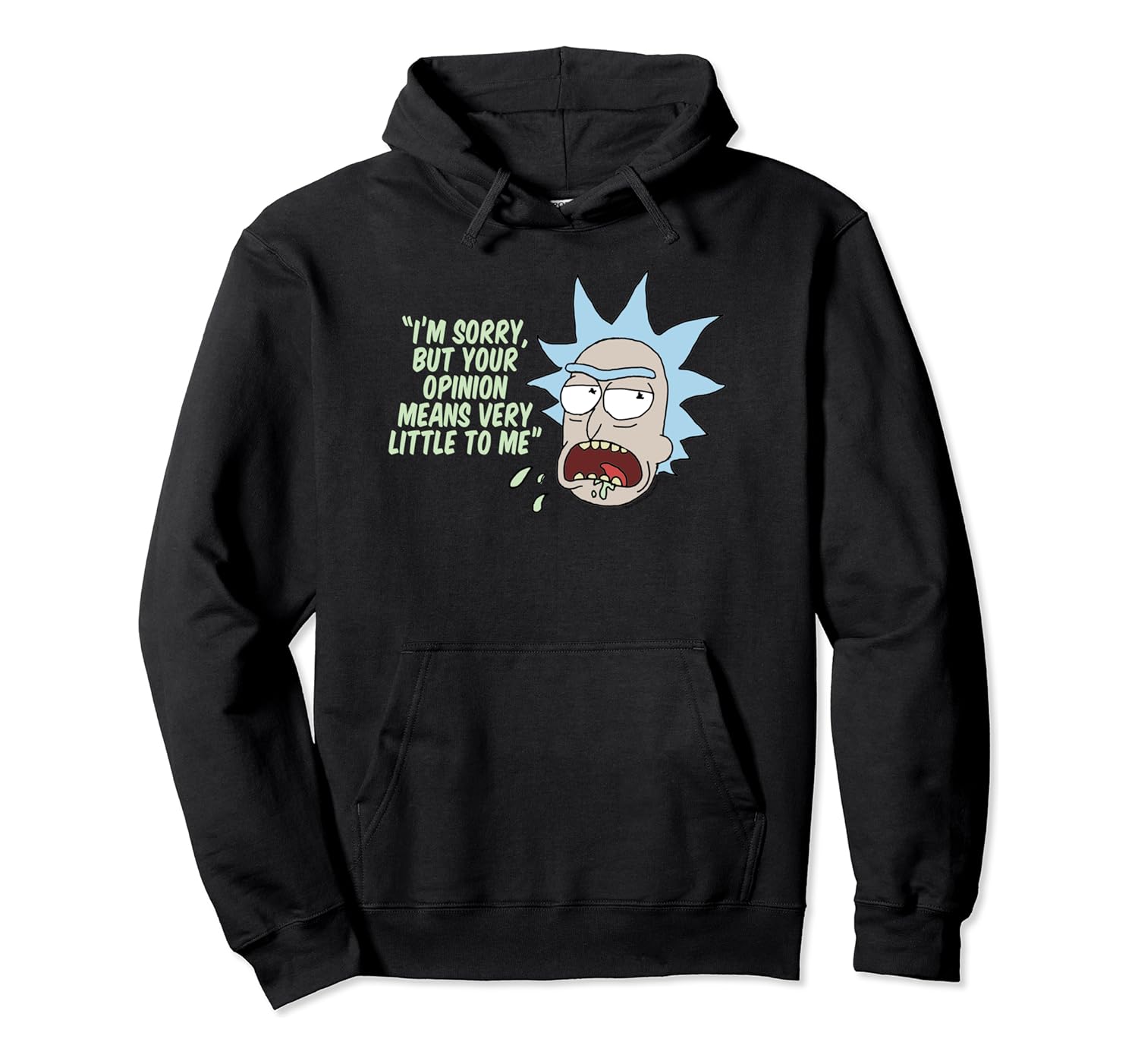 rick morty pullover