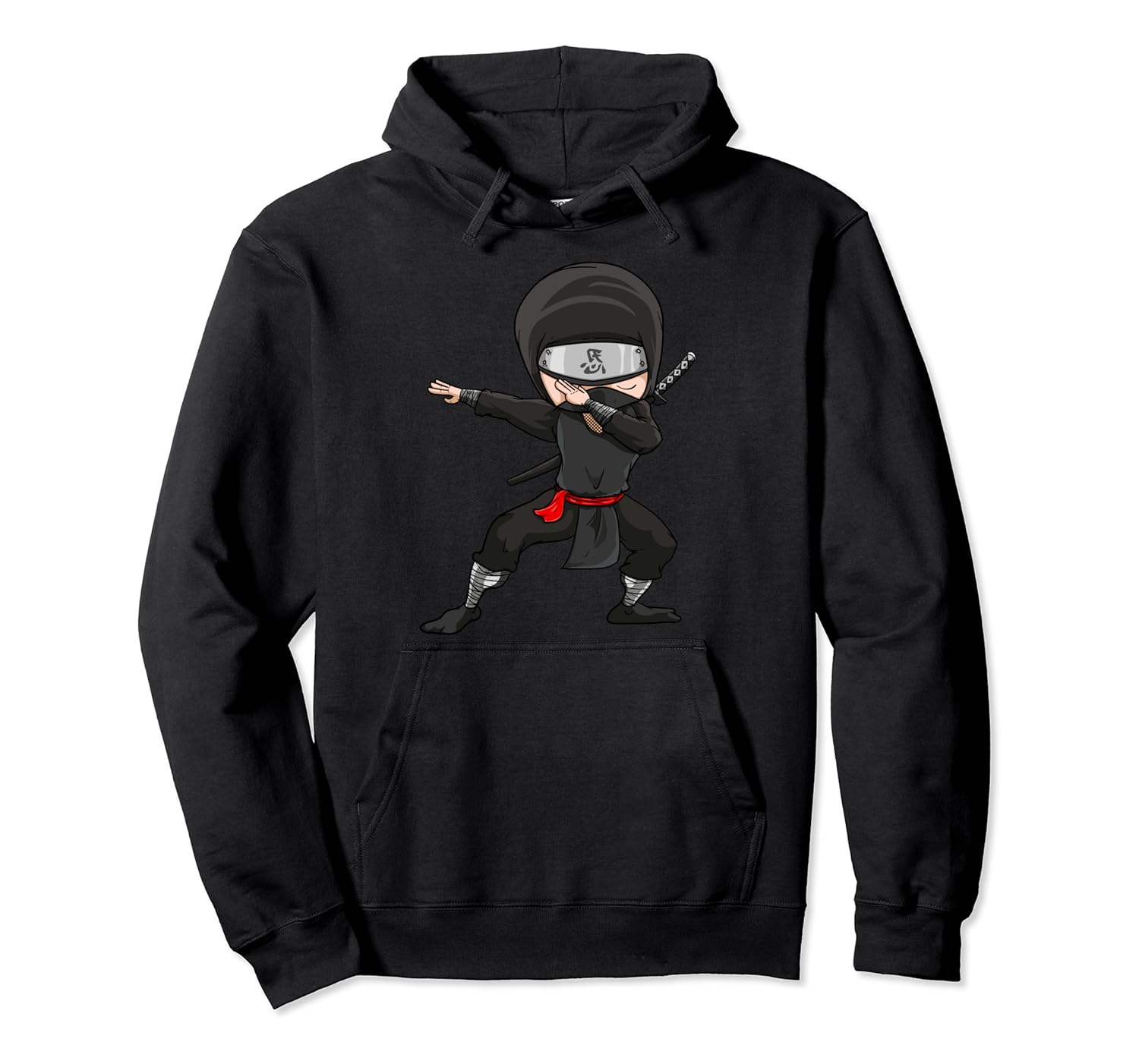 Dabbing Ninja | Funny Dancing Martial Arts Fighter Tee Pullover Hoodie