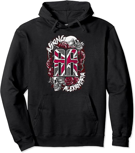 asking alexandria purple hoodie