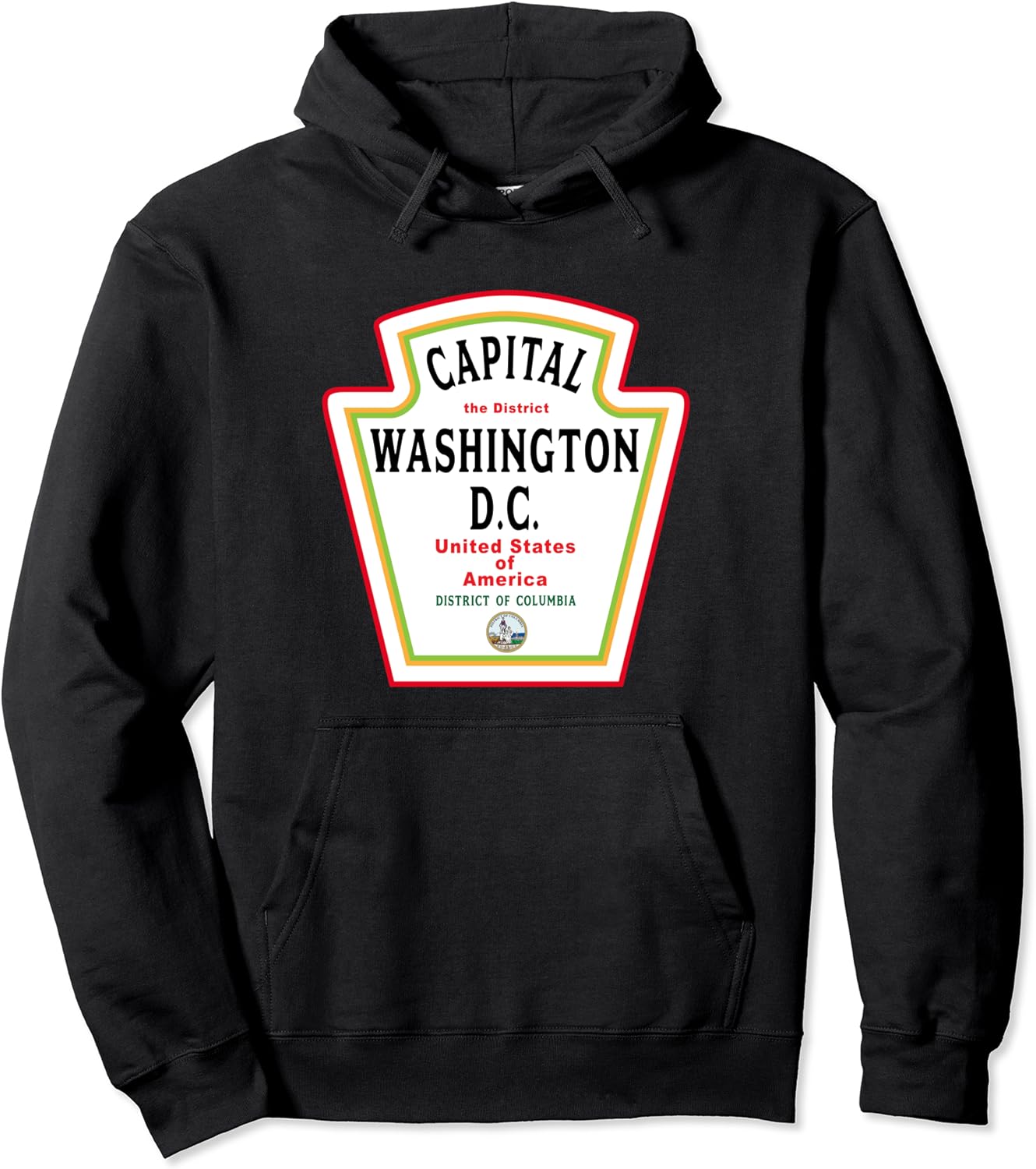 Amazon Com Washington Dc Capital Hoodie United States Usa Sweatshirt Clothing Shoes Jewelry