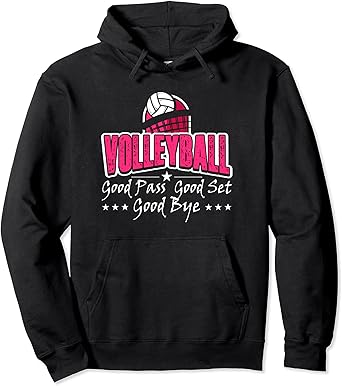 Cute volleyball hoodies Clearance