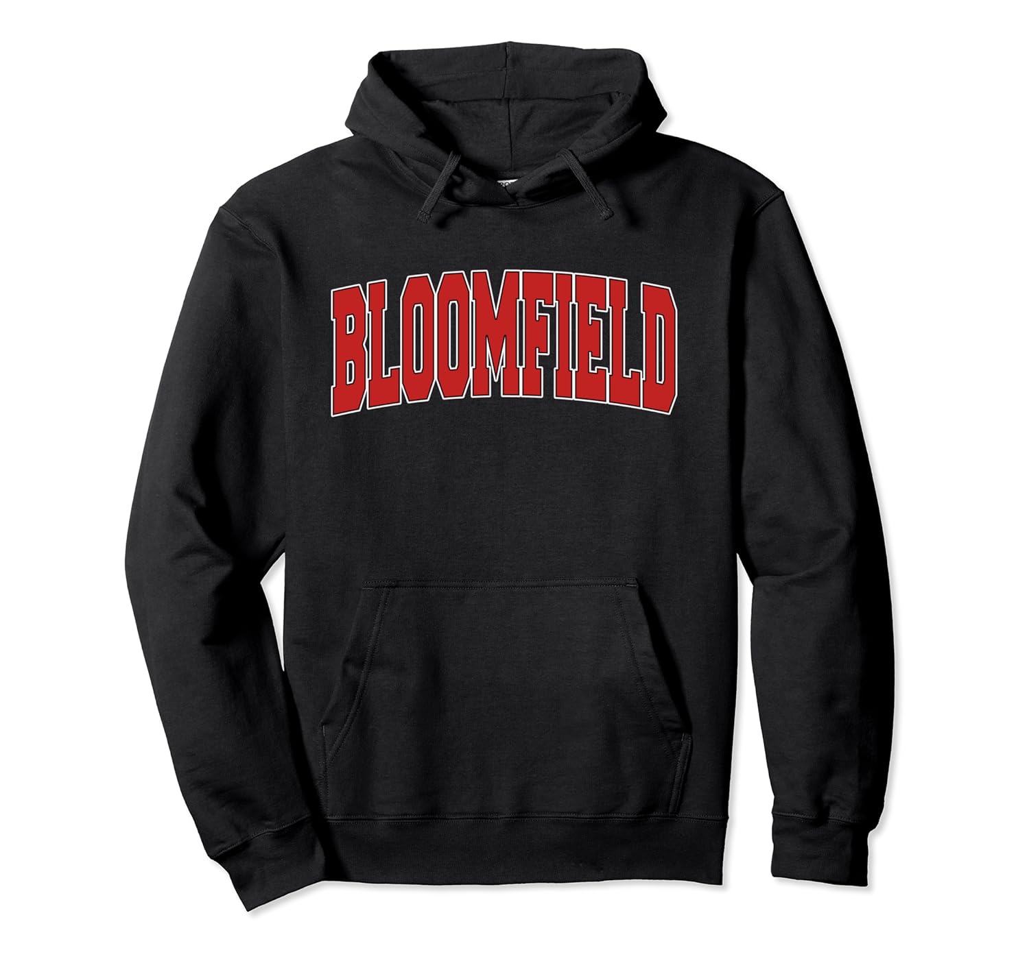 BLOOMFIELD NM NEW MEXICO Varsity Style USA Vintage Sports Pullover Hoodie