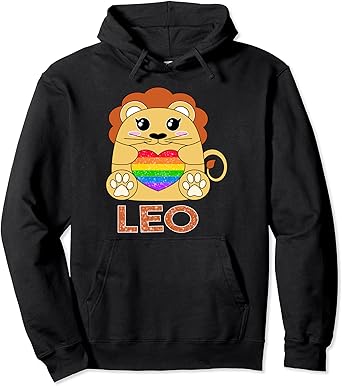 Rainbow lion hoodie Clearance