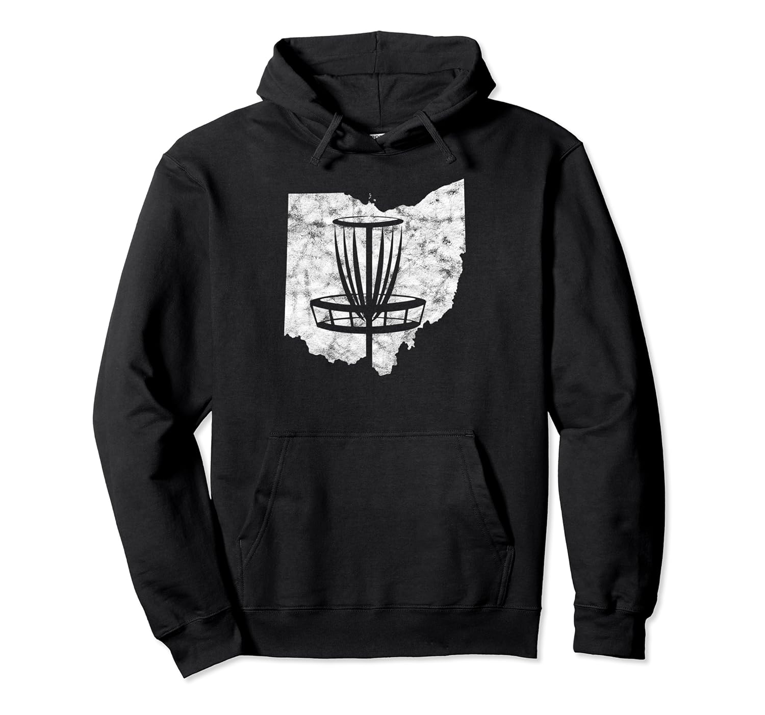 Ohio State Disc Golf Hoodie with Basket Graphic Jordan Ubuy