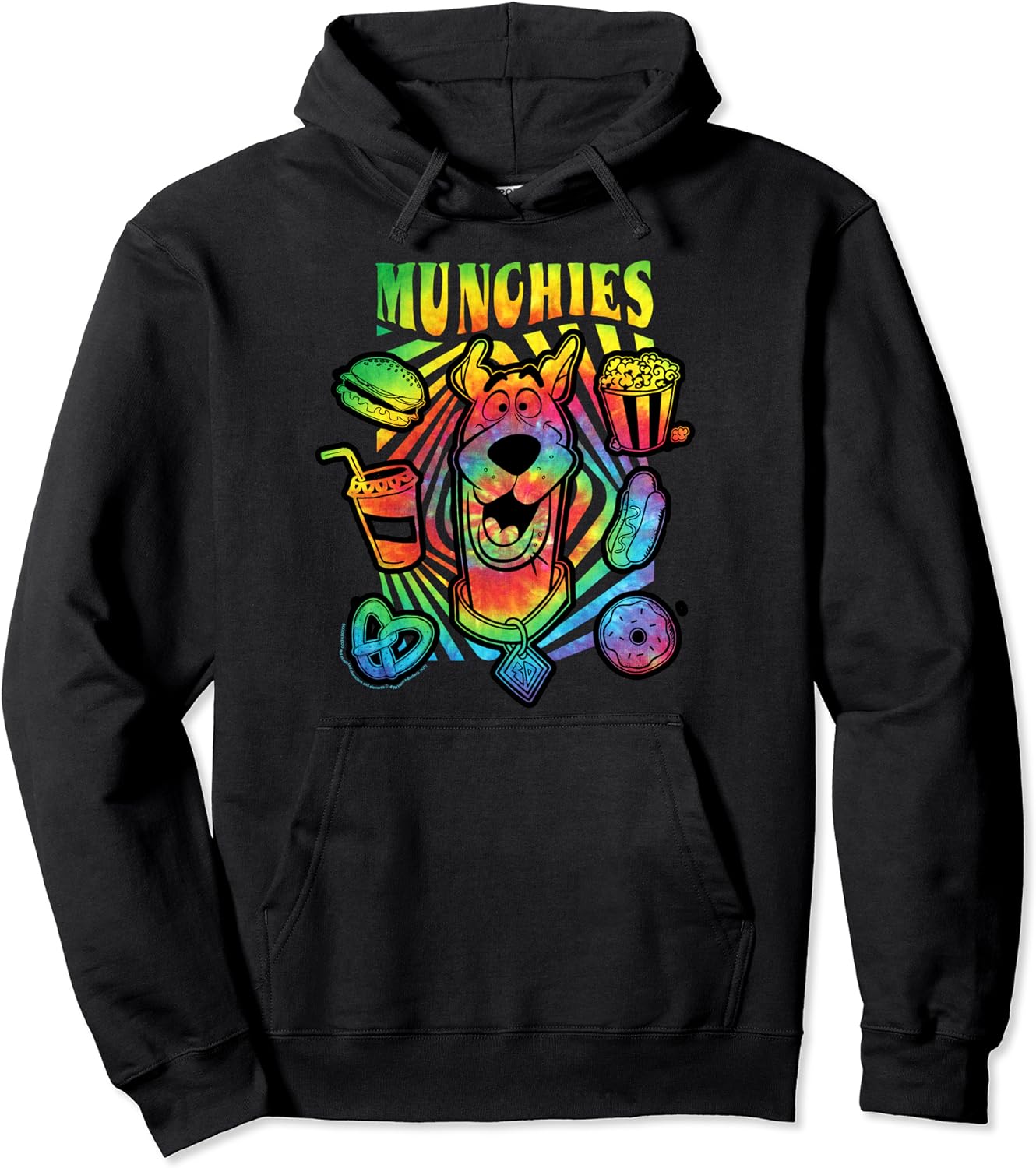 Scooby doo munchies shirt tie dye Clearance