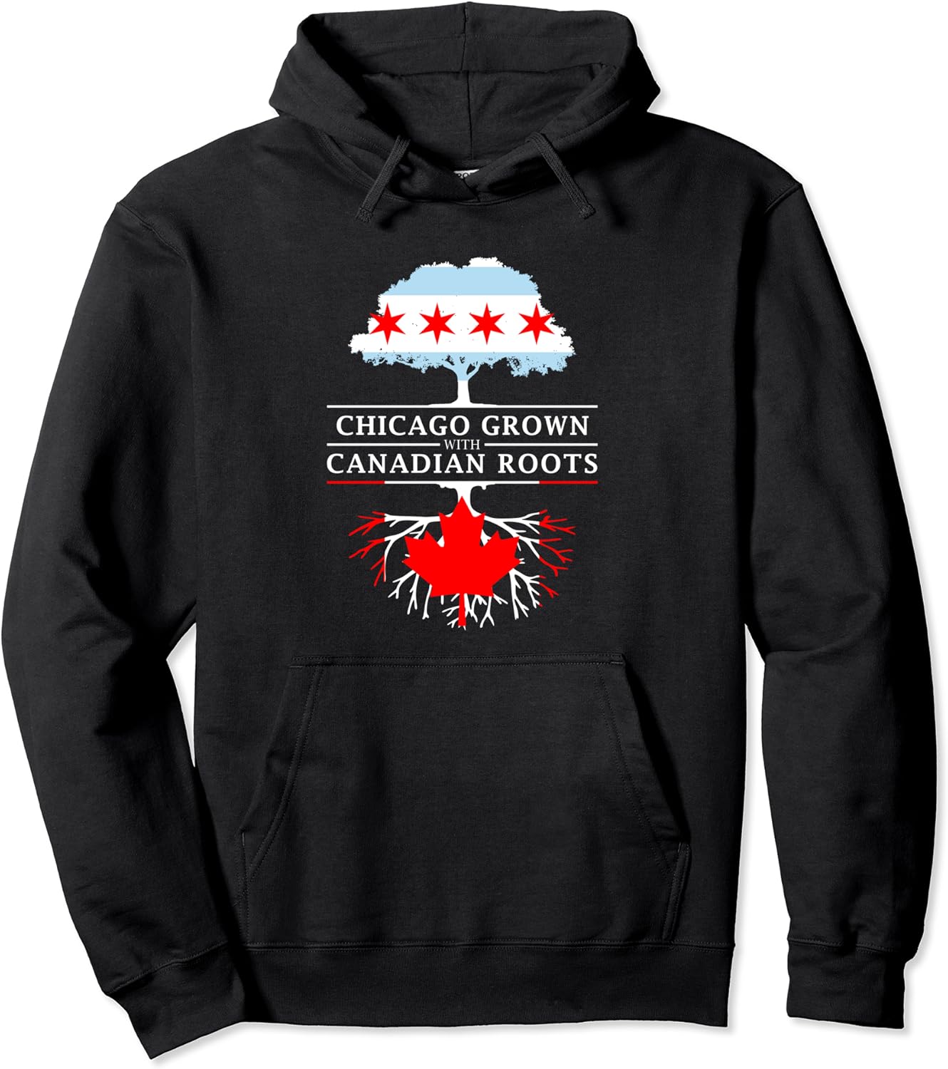 roots white hoodie