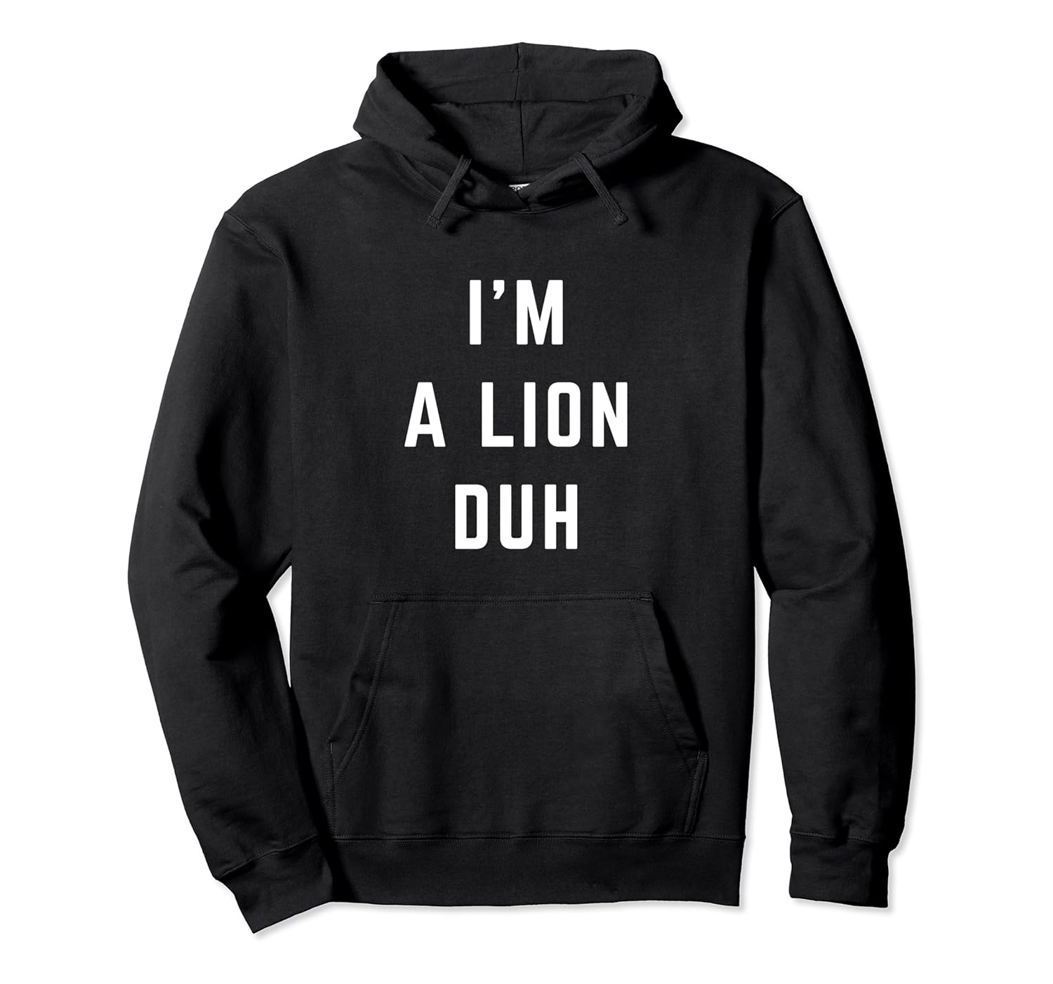 i'm a lion duh easy halloween costume shirts