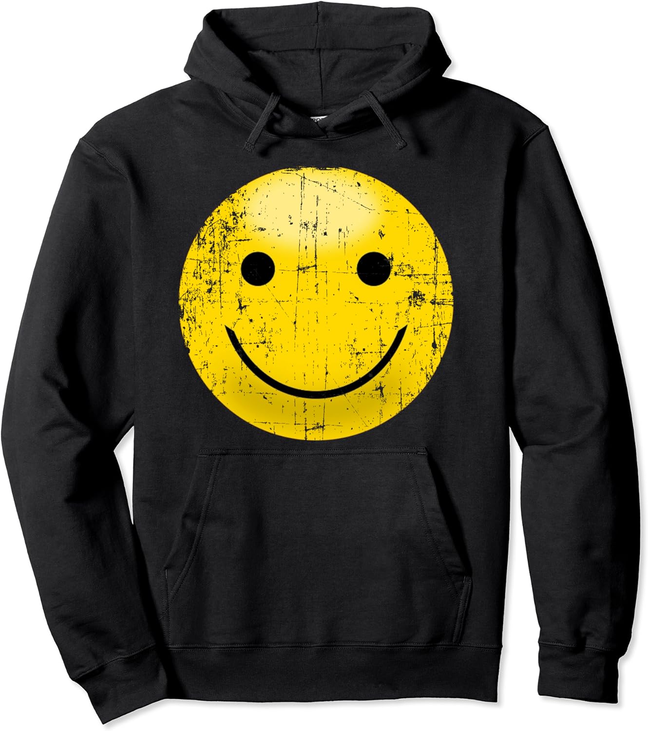 Hoodie with yellow smiley face Clearance