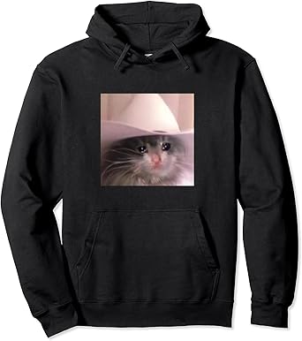 sad cat hoodie