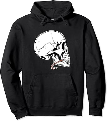 skull head hoodie