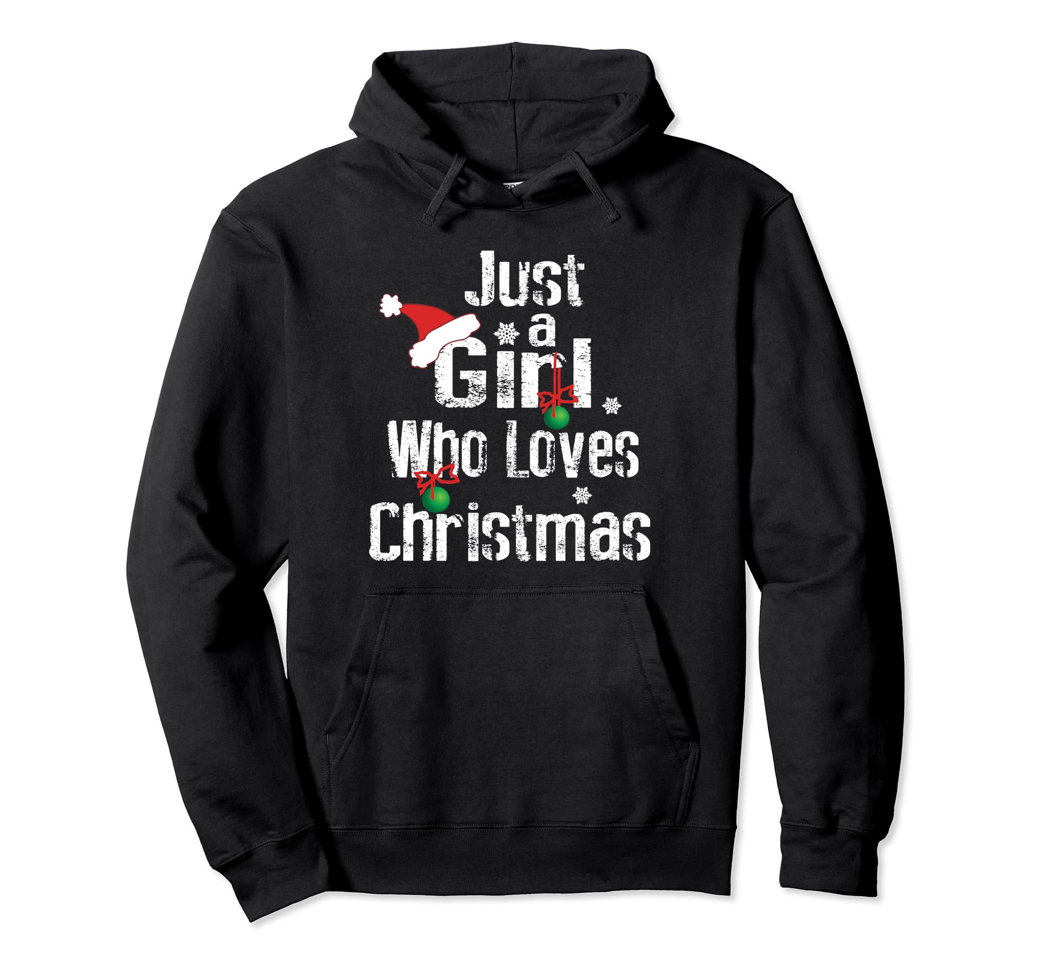 girls christmas hoodie