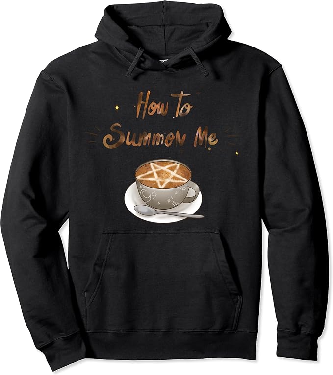 How To Summon Me Halloween Pentagram Coffee Funny Cute Gift