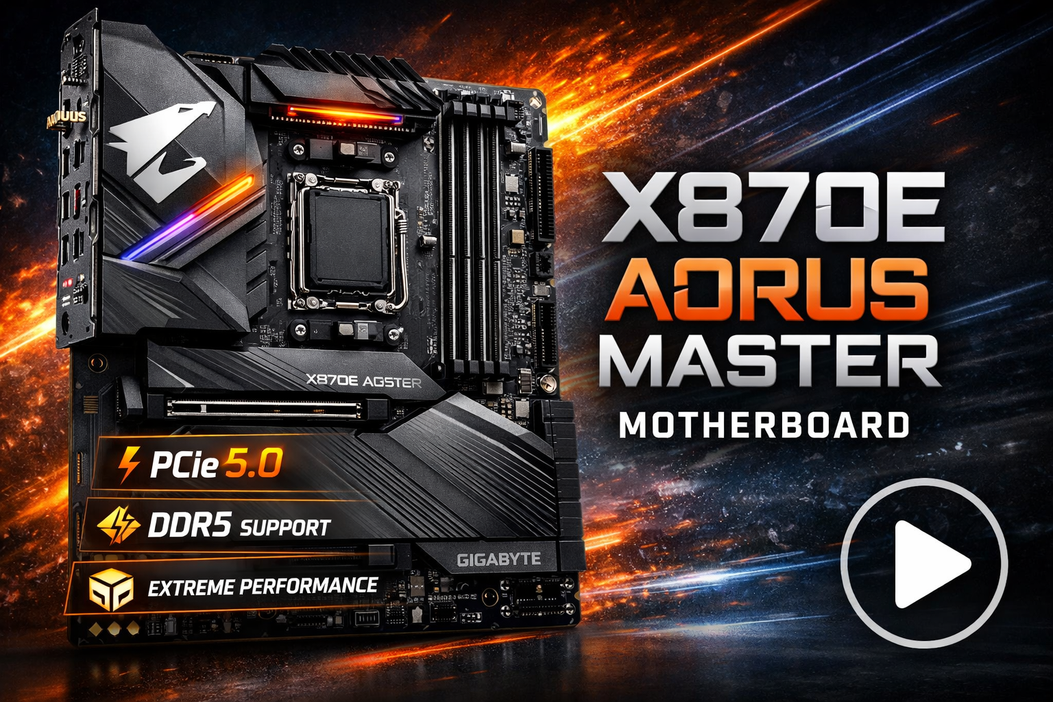 Gigabyte X870E AORUS Master