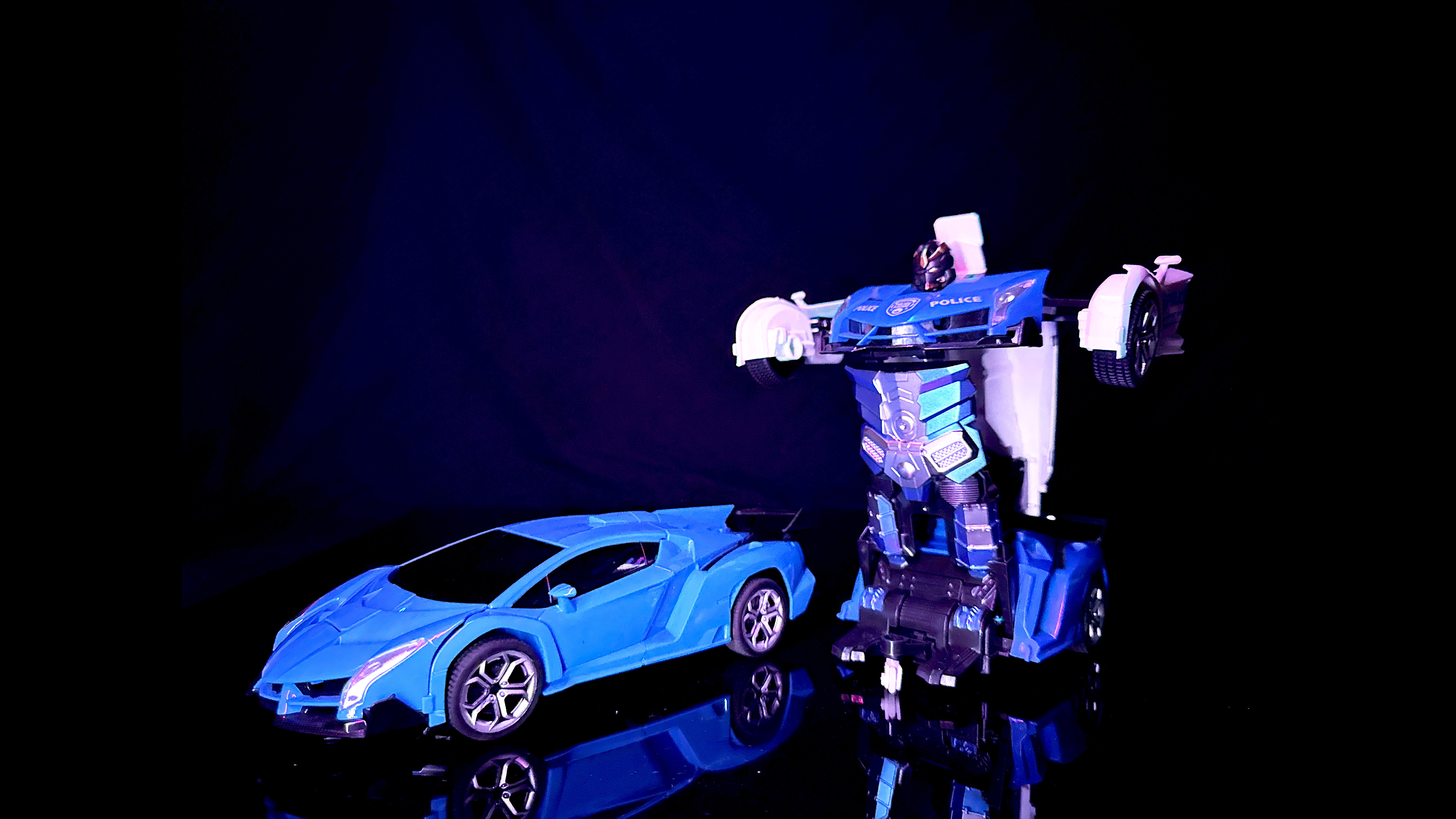2en1 Voiture Jaune Télécommandé Robot 1:18 Transformateur Jouet Cadeau Pour Garçons Filles 3 4 5 6 7+ Ans Rc Voiture Robot Jouets Transformable 2.4ghz Voiture De Police Pour Enfants | Rakuten