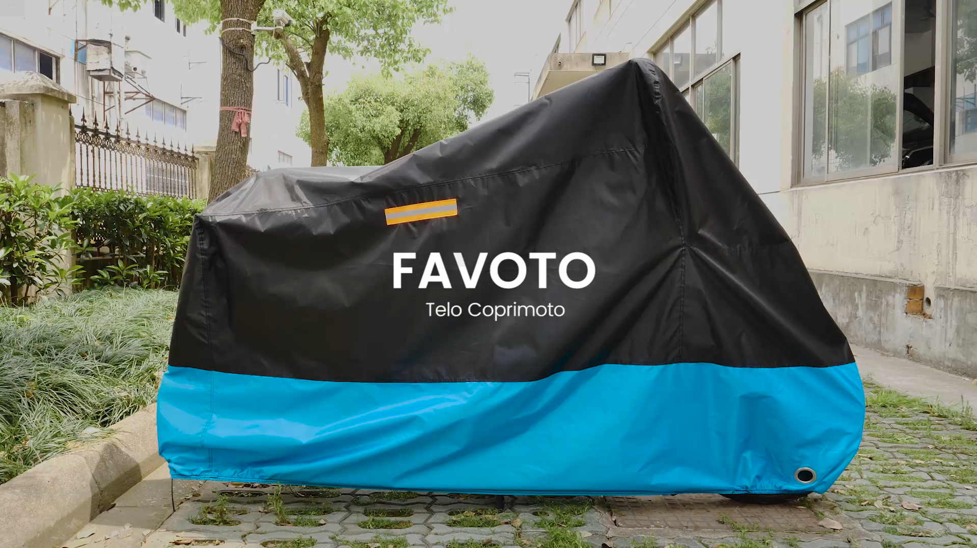 Copertura Per Moto 245x105x160cm - Telo Impermeabile 210D Oxford, Antifurto, Parabrezza Alto - Foto 5