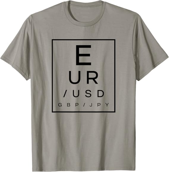 Forex T-Shirt - Currency Eye Test Chart
