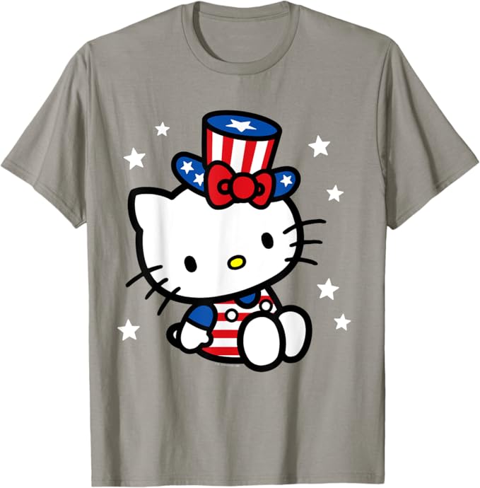 Hello Kitty 4th of July Tee