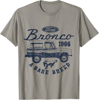 Ford - Bronco A Rare Breed 1966 Logo T-Shirt
