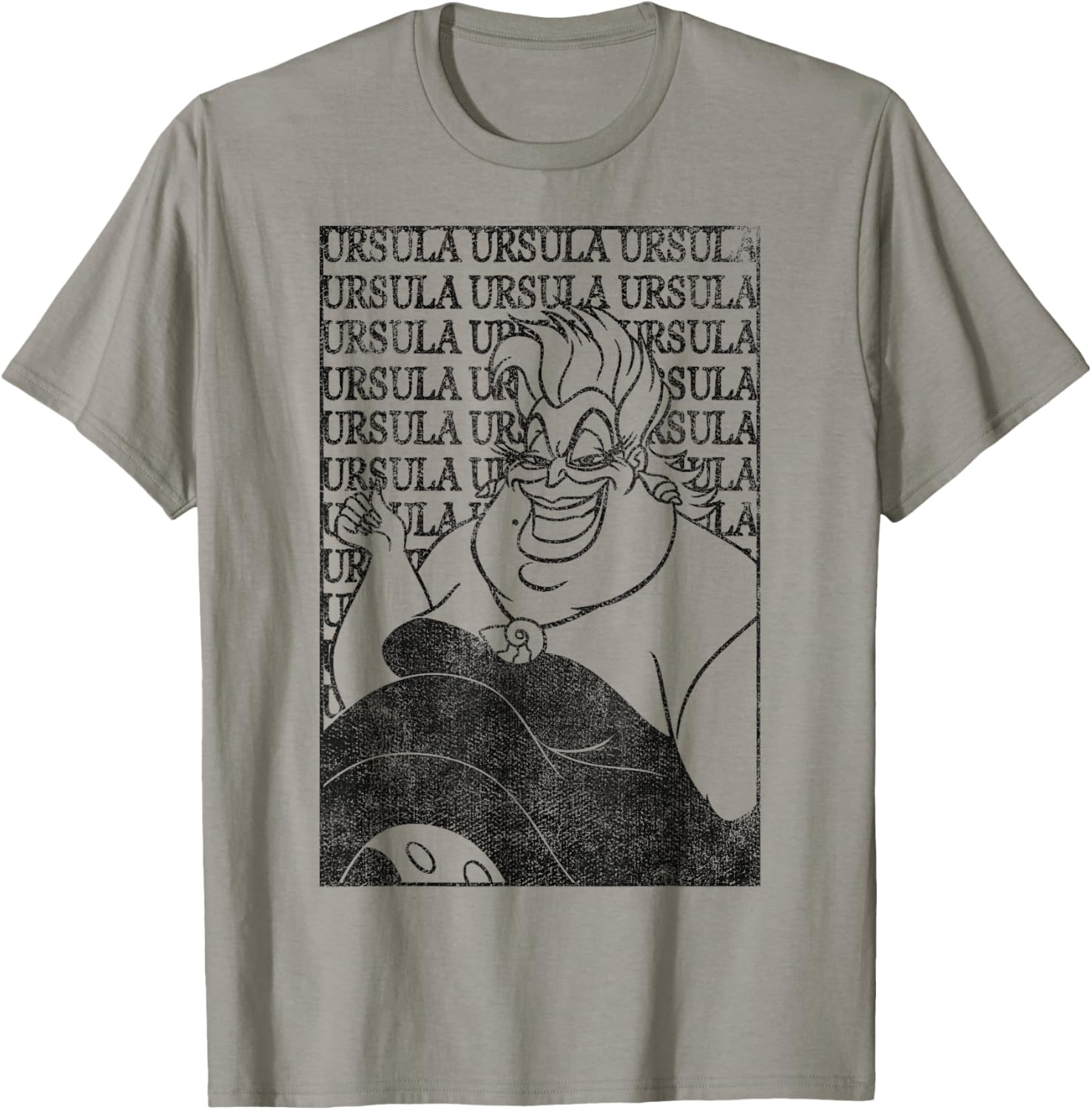 Disney Little Mermaid Ursula Card Poster Camiseta