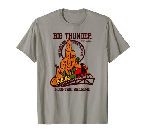 Big Thunder Mountain Railroad, The Wildest Train Ride, West T-Shi...
