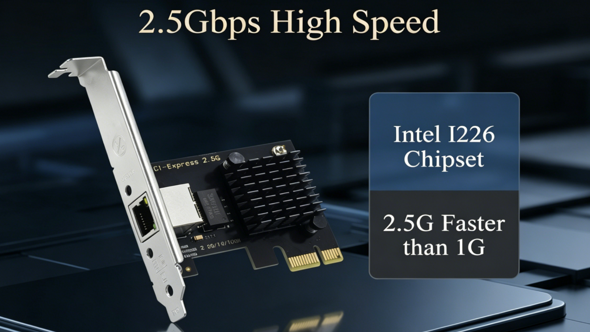 Amazon.com: 2.5Gb PCIe Network Card with Intel I226-V Chip, 2500M