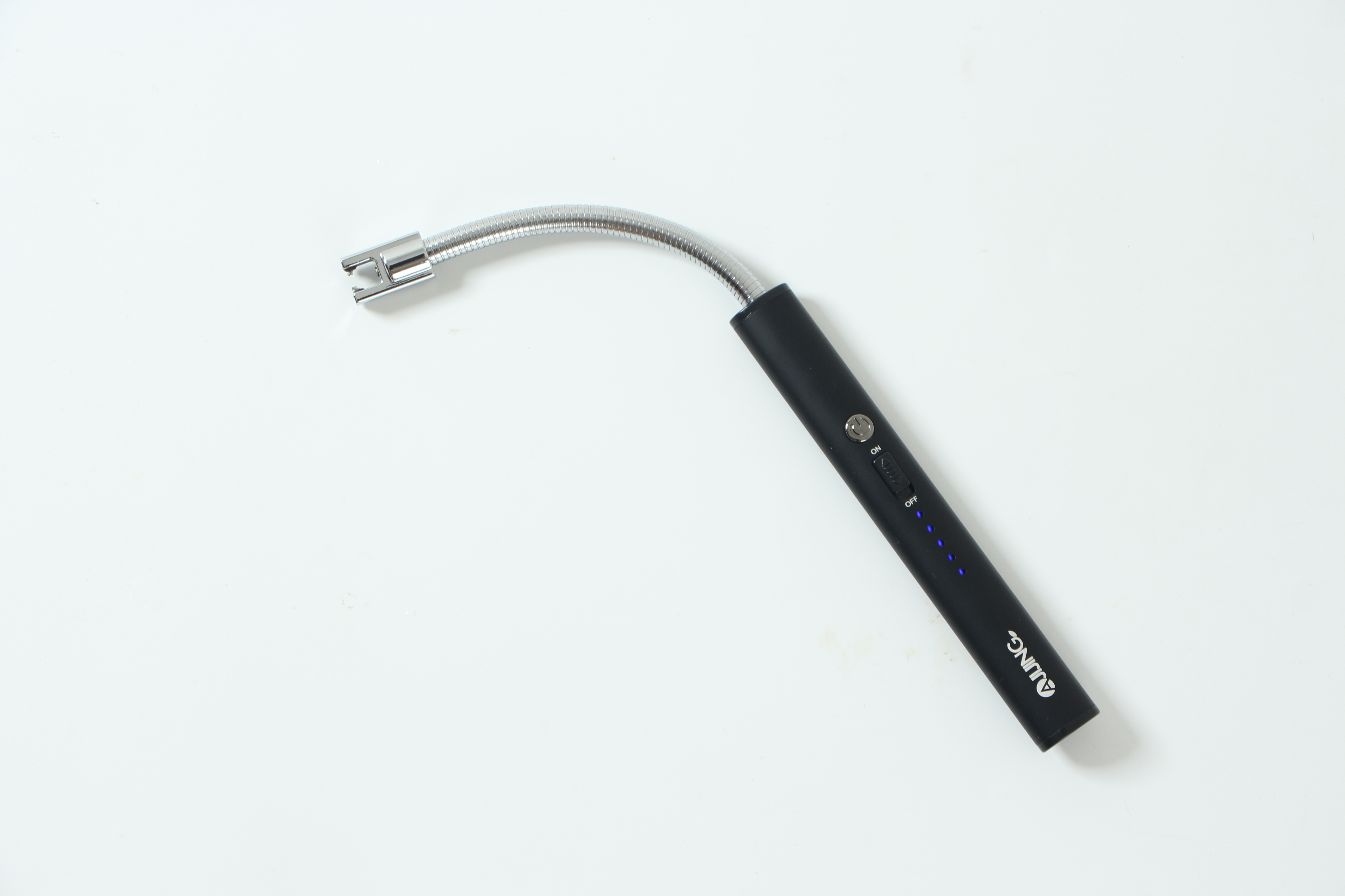 AJIJING Candle Lighter, Electric Lighter Long USB Rechargeable Arc Lighter with LED Display, Plasma Grill Lighter 360… - Image 8