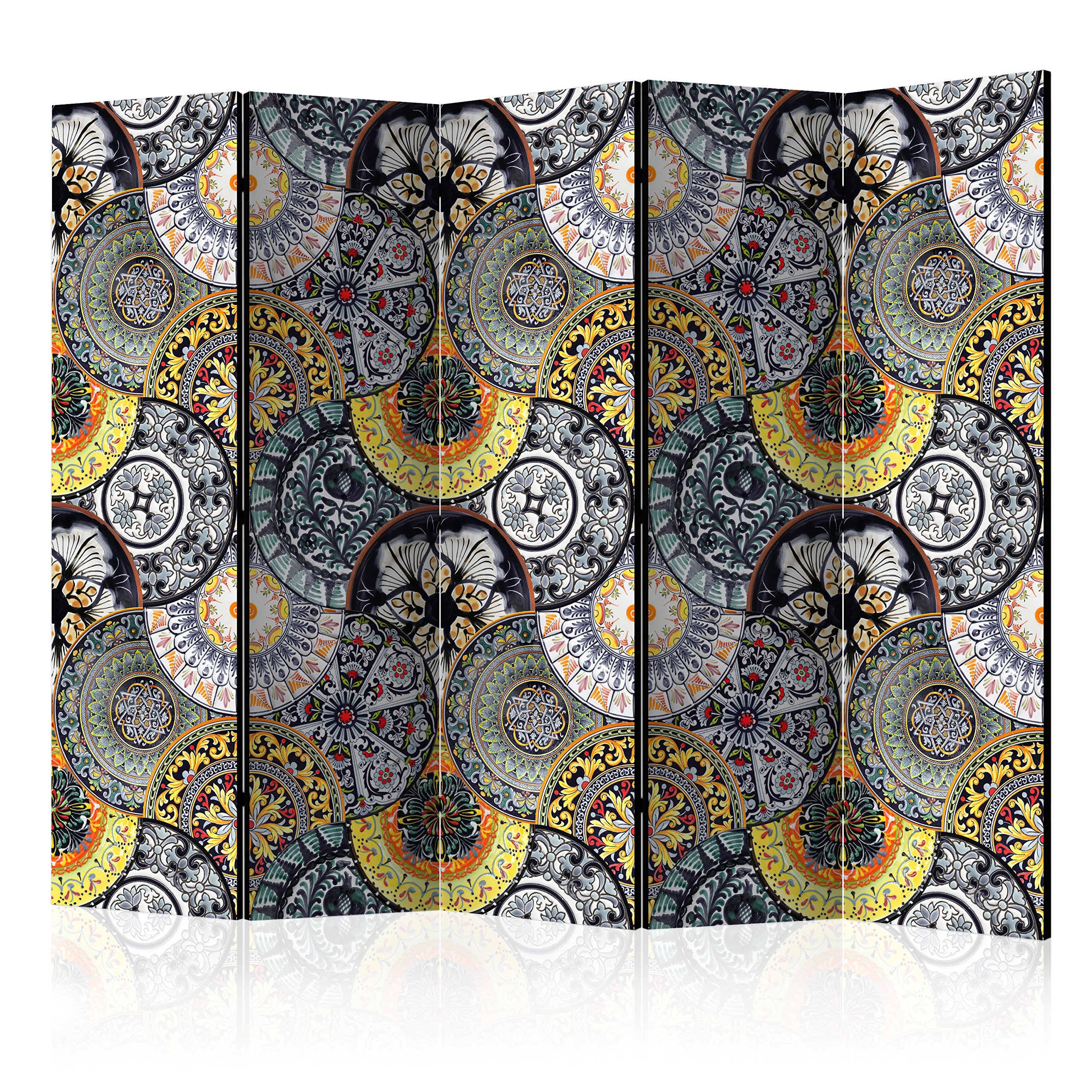 murando Decorative Room Divider Mandala Abstract 225x172 cm / 89"x68"