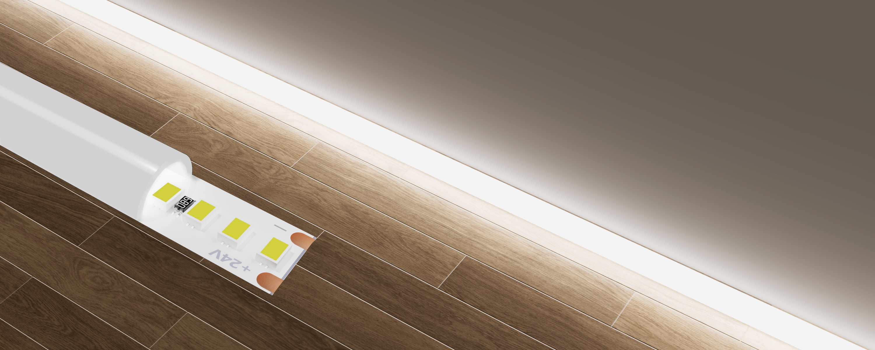 Amazon.com: JOYLIT PRO+ Diffused LED Strip 24V 5000K 16.4FT