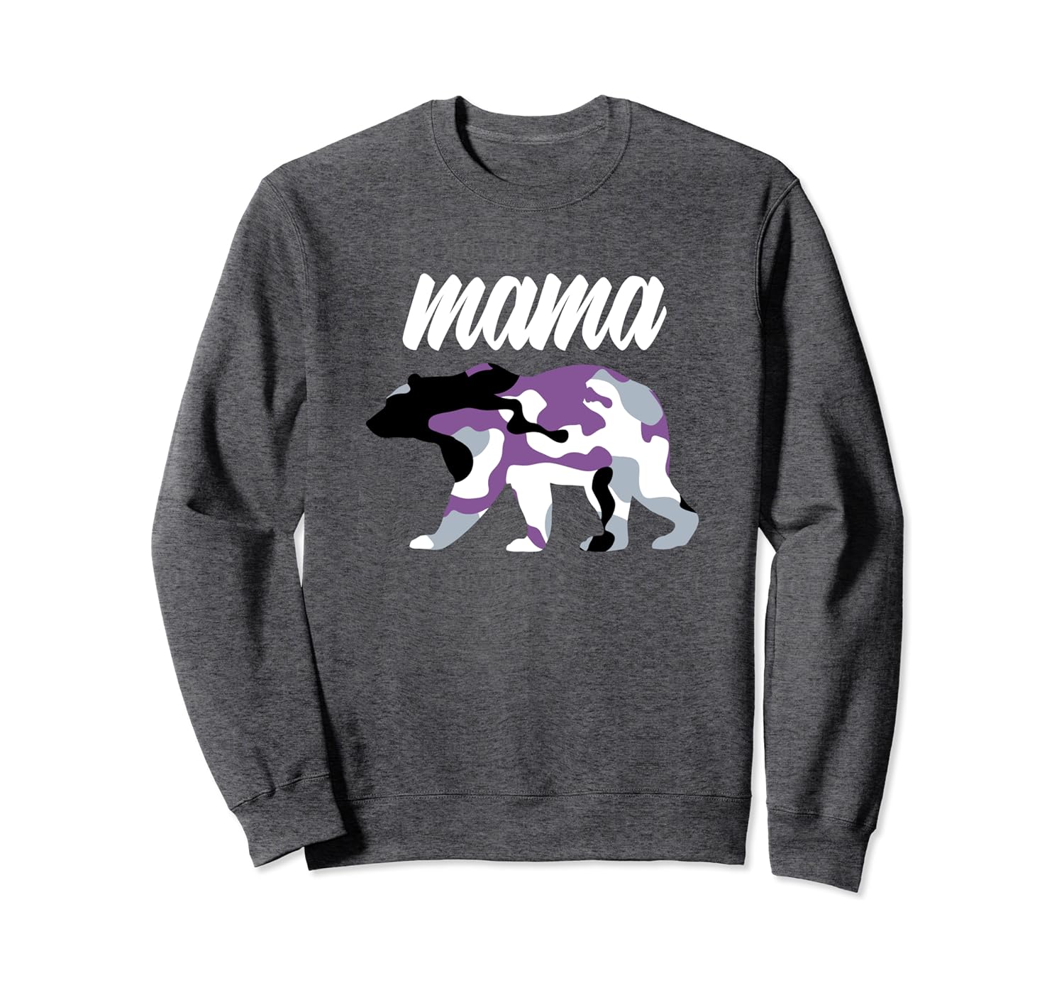 mama bear camo zip up hoodie