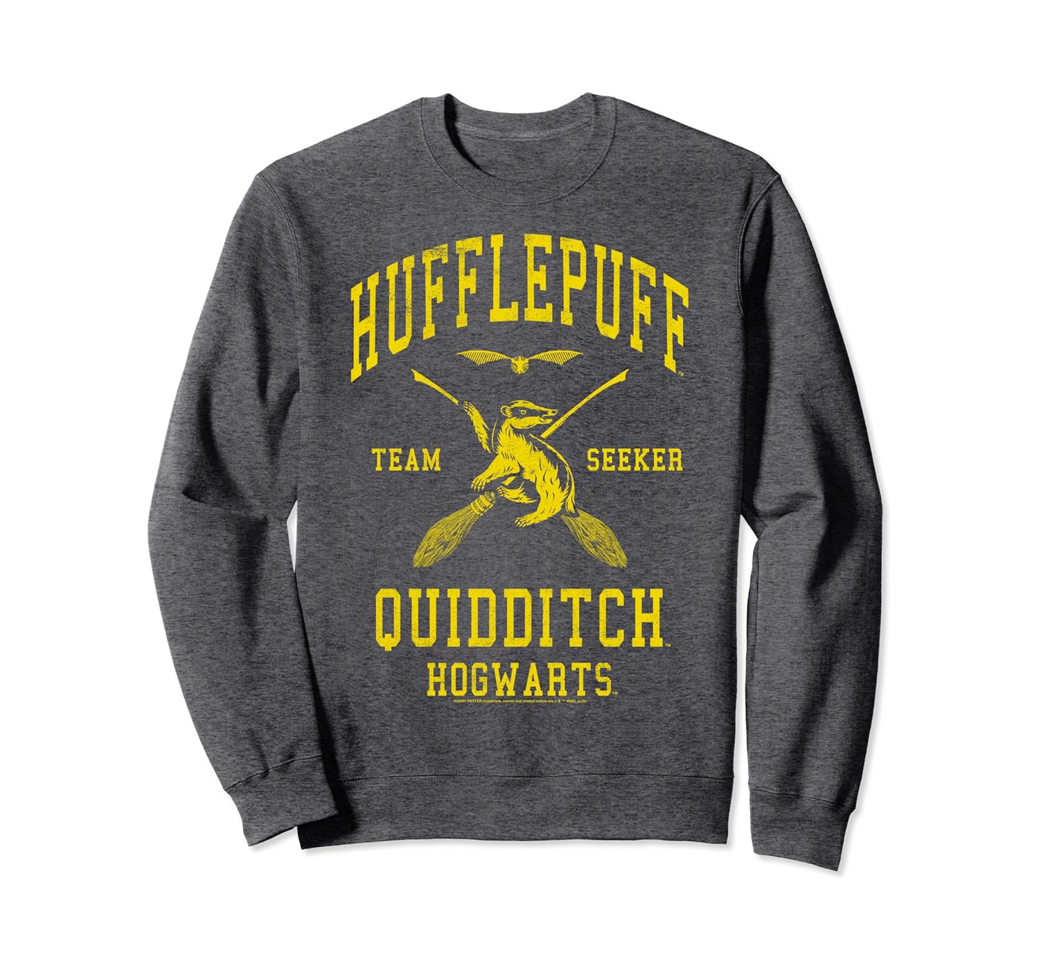 Hufflepuff quidditch sweatshirt Clearance