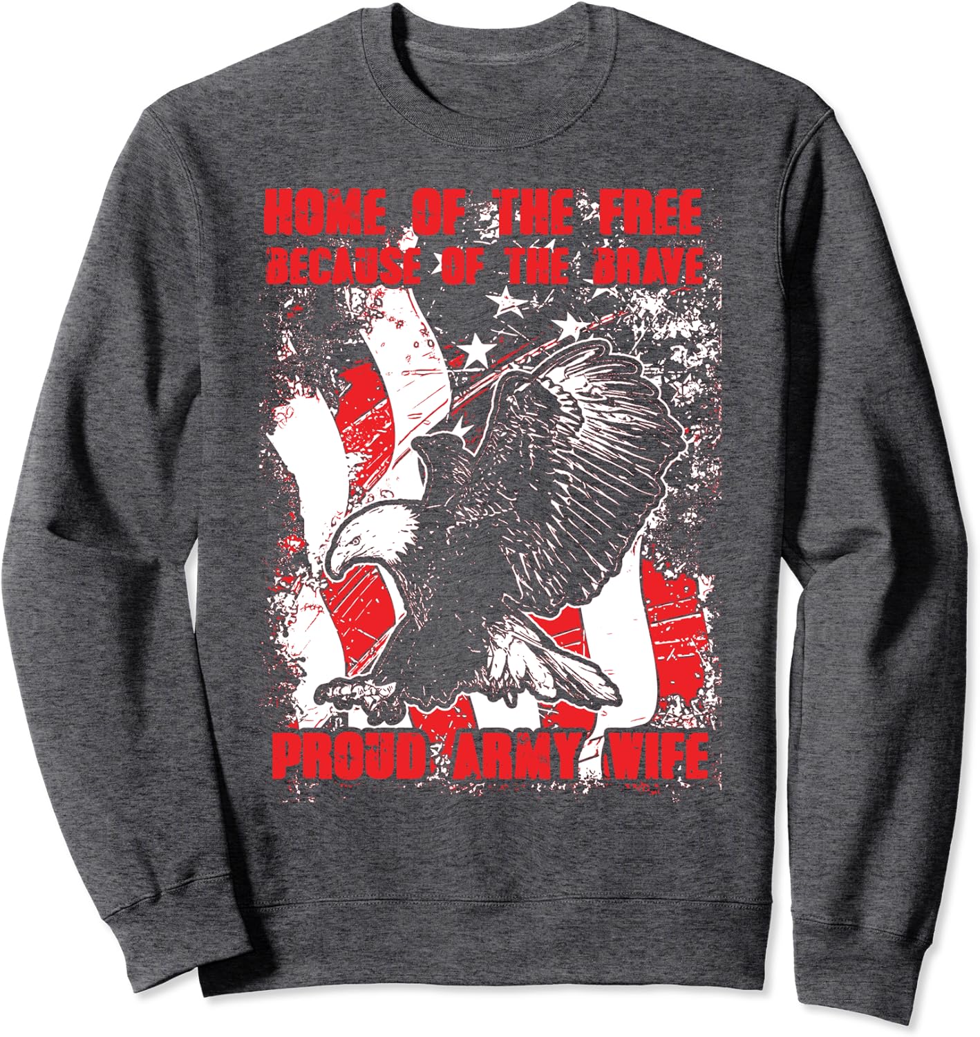 Army wife sweatshirt Clearance