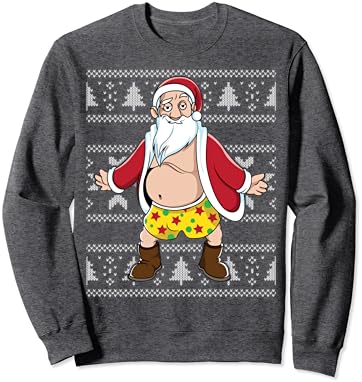 santa and jesus christmas sweater