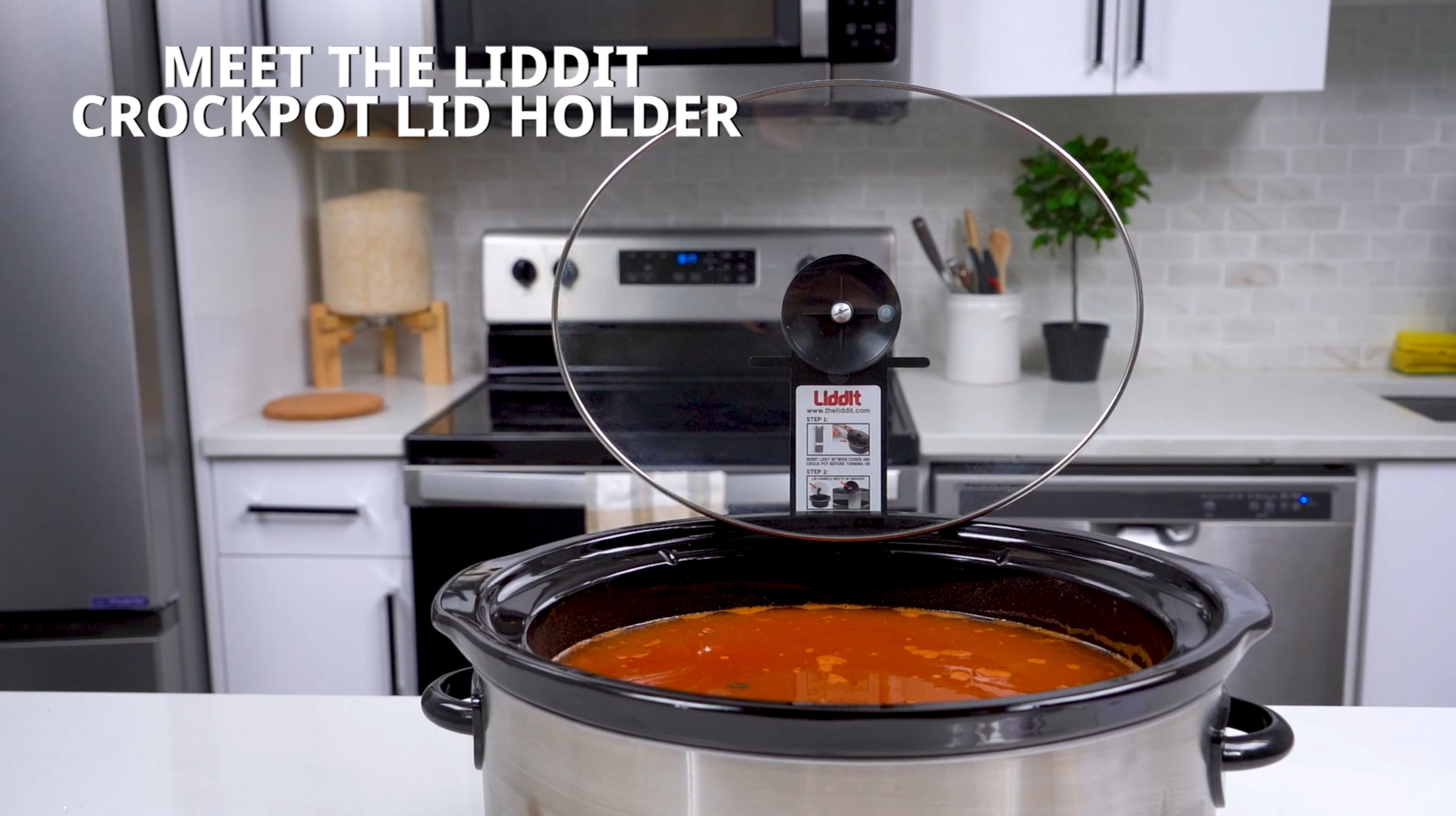 Storage Organizer Slow Cooker Lid Holder Joseph Joseph