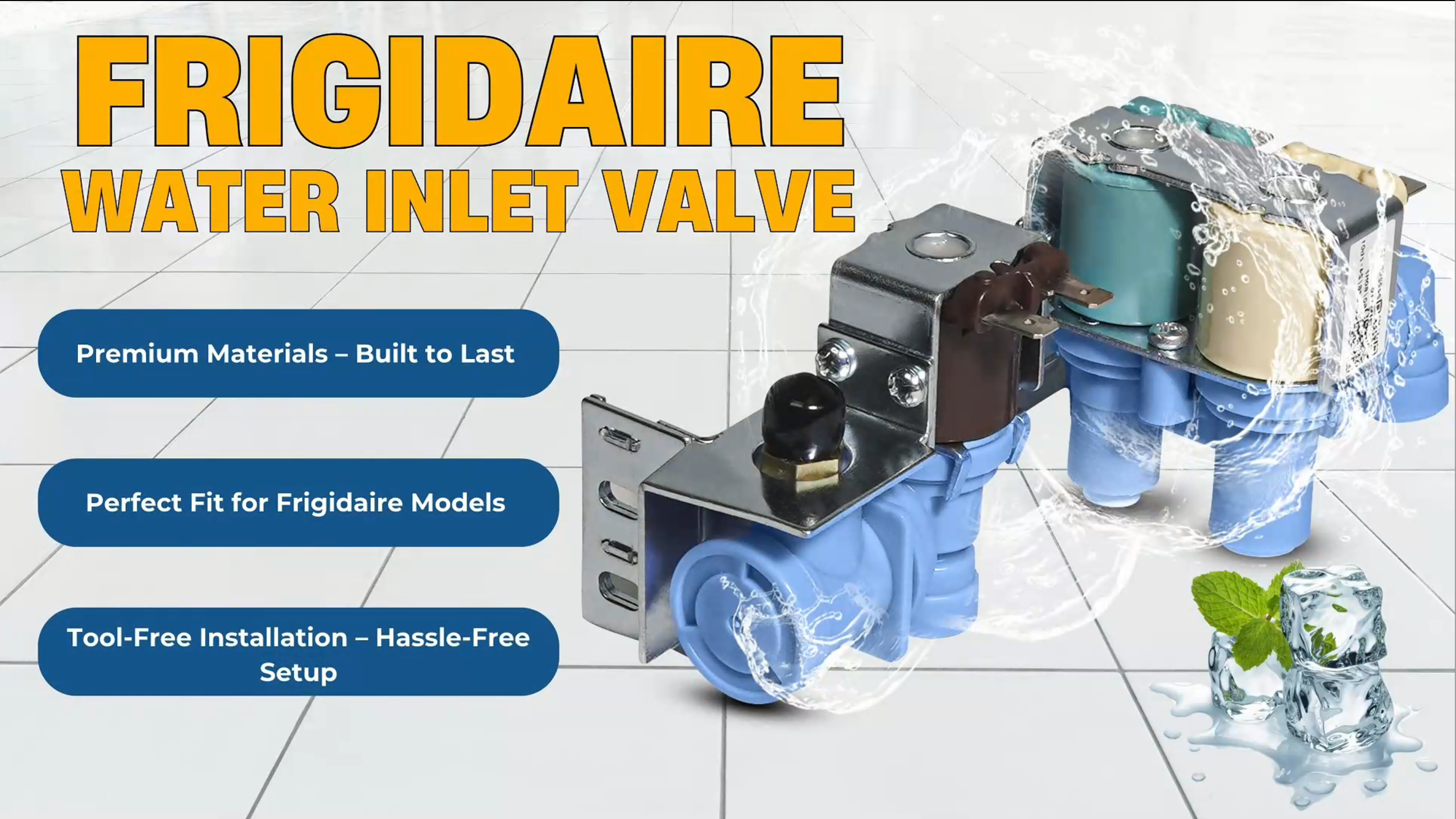 Amazon.com: AZ4U 242252702 Water Inlet Valve for Frigidaire